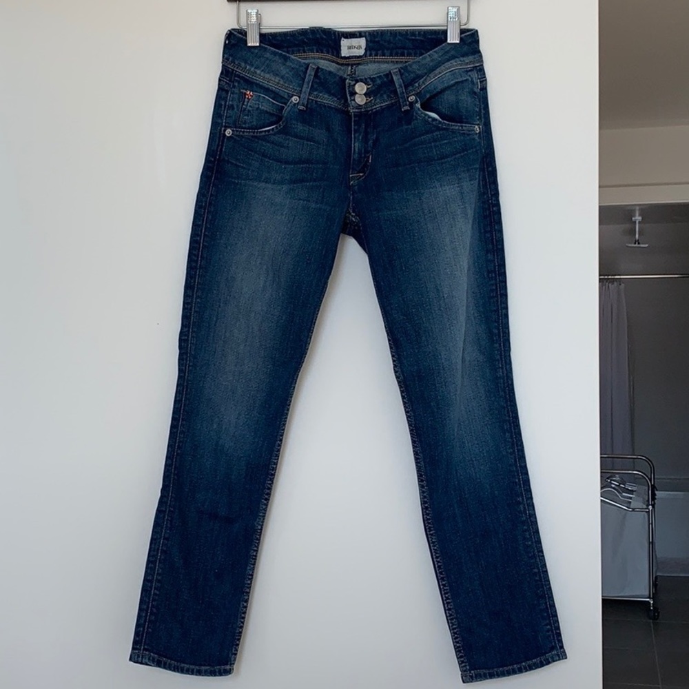 Hudson Collins Skinny Crop Jeans